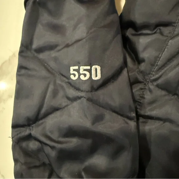 The North Face 550Fill Quilted Goose Down Coat Puffer Jacket Womens Medium Black - Picture 9 of 9